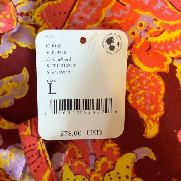 NWT Intimately Free People Bandeau Ties in the Back - Picture 4 of 4